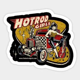 Hot Rod Girls Sticker